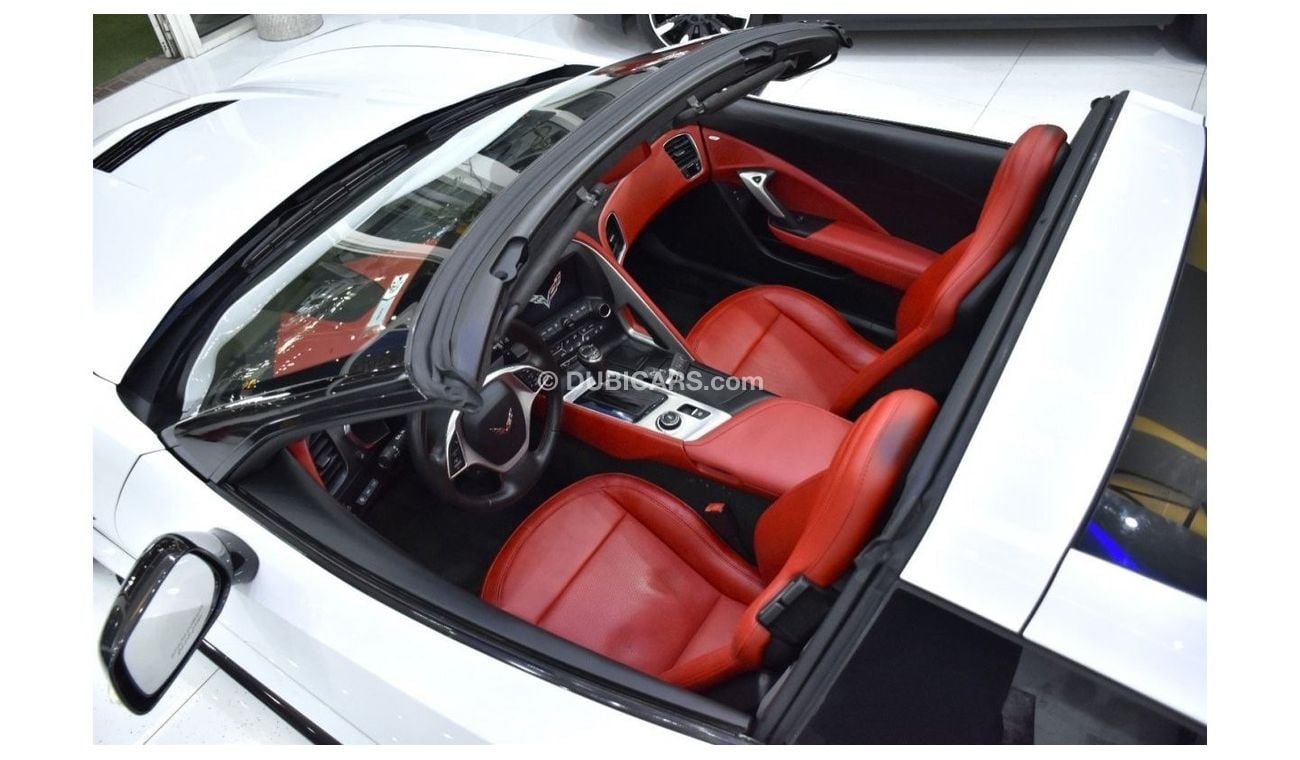 شيفروليه كورفت EXCELLENT DEAL for our Chevrolet Corvette C7 Stingray ( 2015 Model ) in White Color GCC Specs