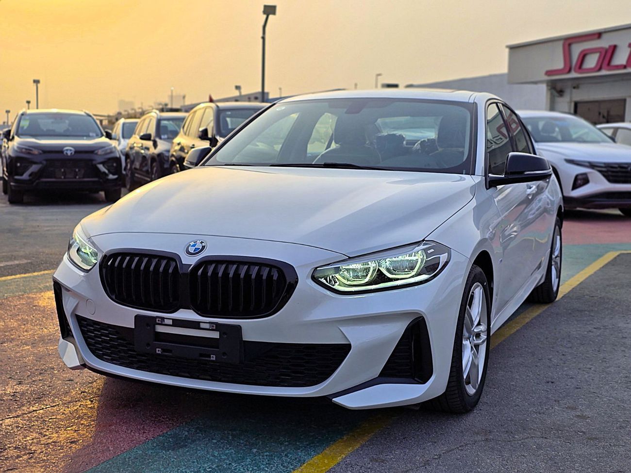BMW 120i BMW M SPORT 1.5L A/T 2023 Model White Color