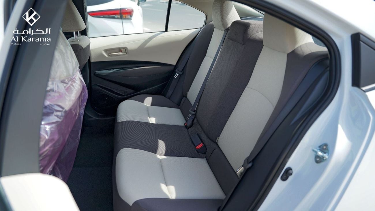 تويوتا كورولا XLi | 1.6L Petrol Engine | Cruiser Control | GCC Specs | ZERO KM