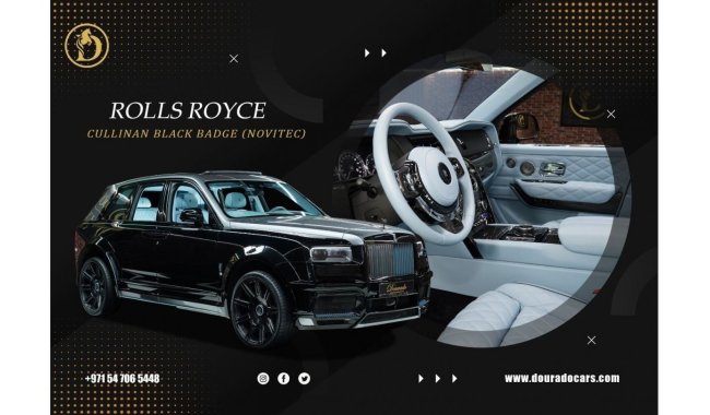 Rolls-Royce Cullinan Black Badge | NOVITEC | Brand New | 2022 | 720 HP