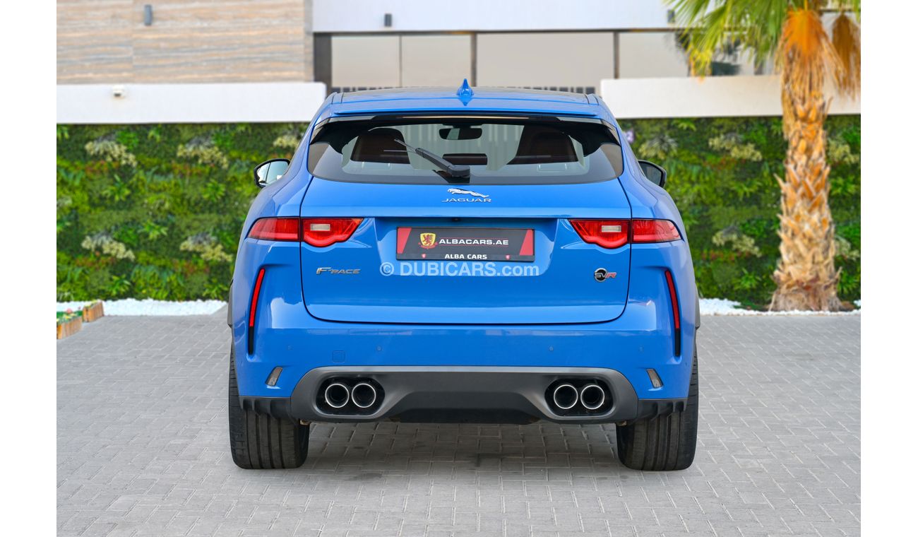 جاكوار F بيس 5,481 P.M  | F-Pace SVR | 0% Downpayment | Perfect Condition!