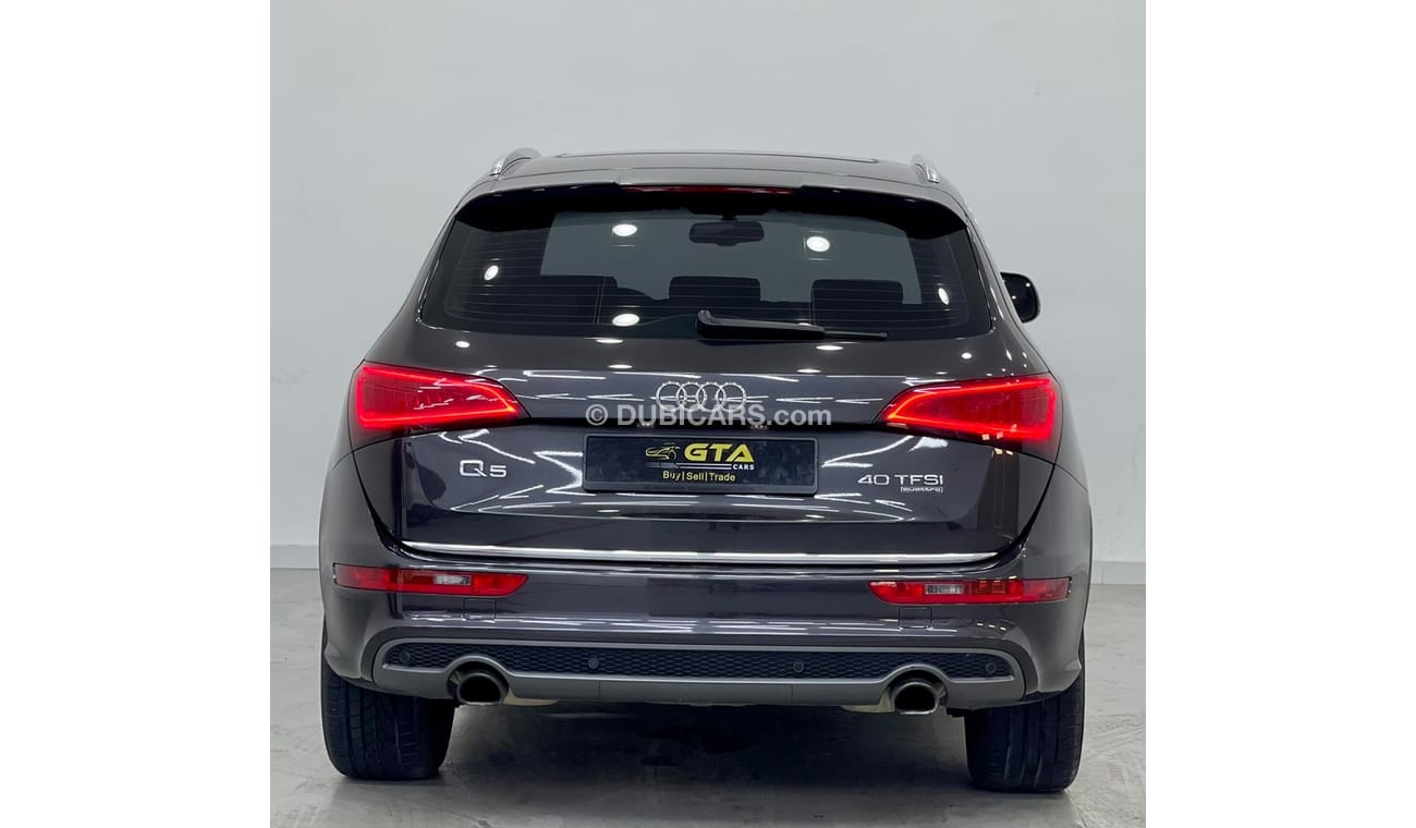 Audi Q5 40 TFSI S-Line 2016 Audi Q5 S-line 40TFSI Quattro, Service History, Warranty, GCC