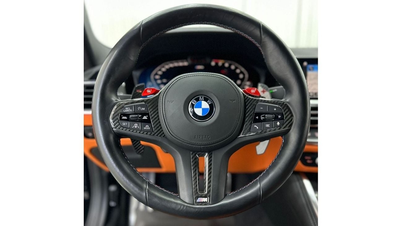 بي أم دبليو M4 2021 BMW M4 Competition, June 2026 BMW Warranty + Service Pack, Full Options, Very Low Kms, GCC