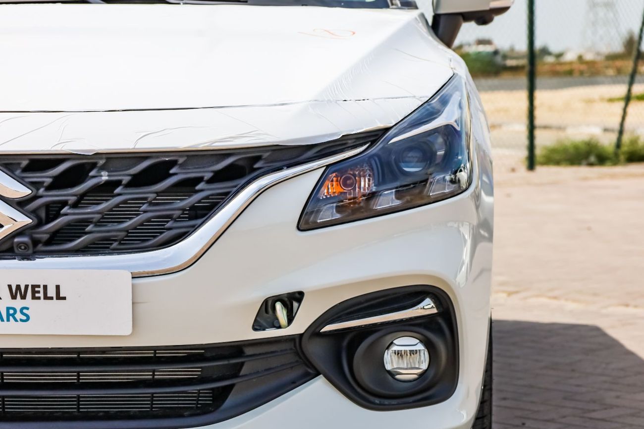 سوزوكي بالينو 2026 GLX – 1.5L Petrol | 360° View | 6 Airbags | Export Only | Best Price