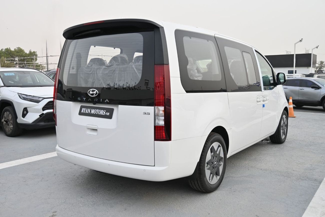 Hyundai Staria Hyundai Staria 3.5L Petrol, Van 9 Seats, Color White, Model 2024