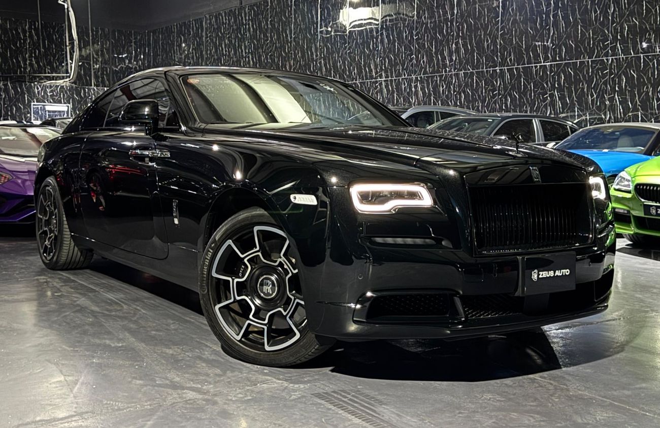 رولز رويس واريث Black Badge 6.6L (632 HP) 2023 Rolls Royce Wraith,  Warranty, Carbon Fiber Package, Very Low Kms, 63