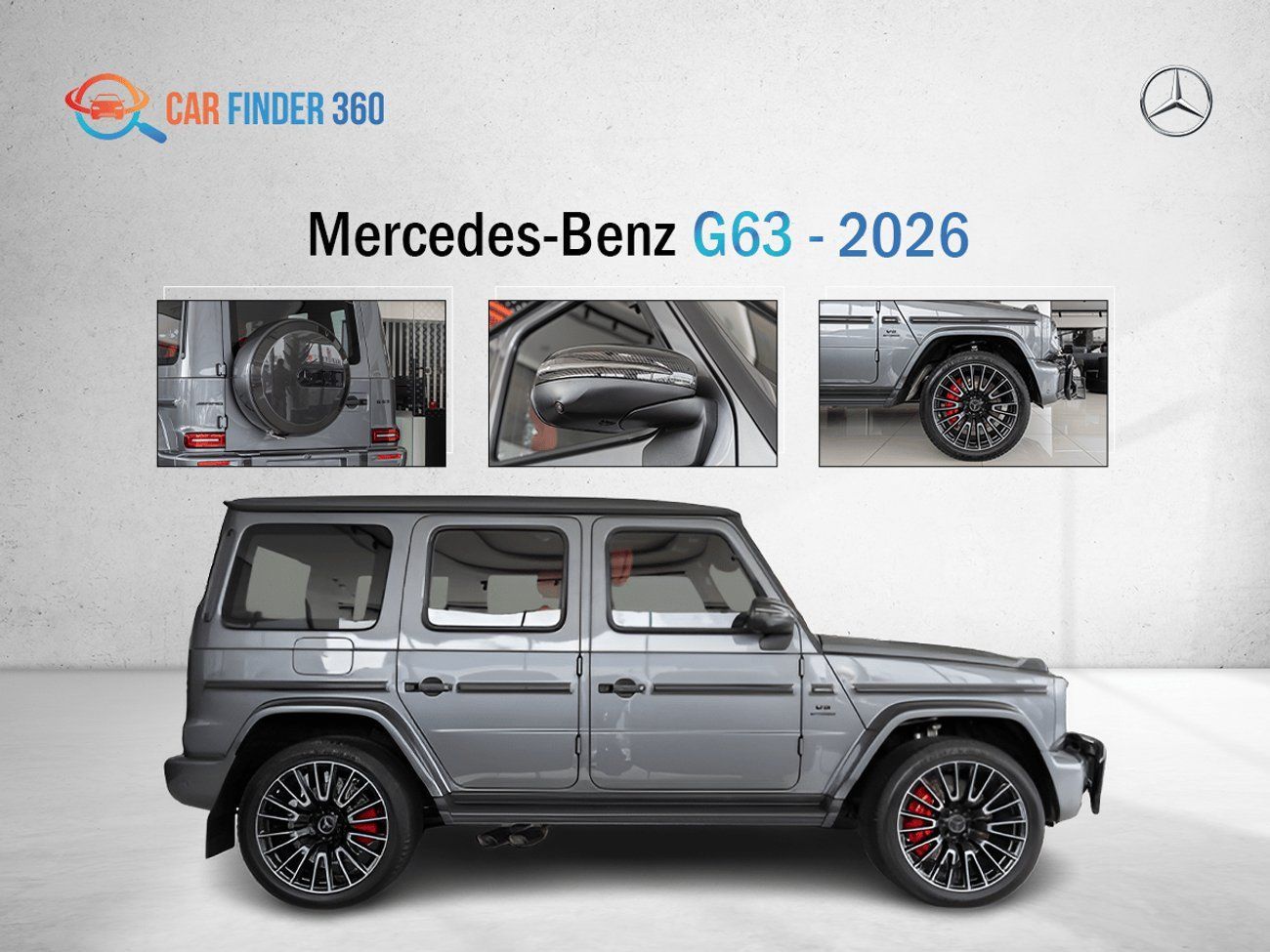 Mercedes-Benz G 63 AMG Mercedes-Benz G63 - 2026 - GCC - Performance Package (Export)