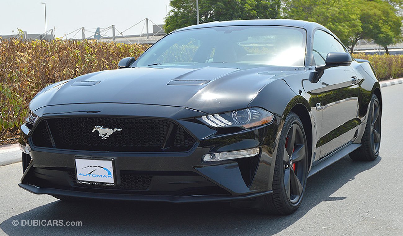 Ford Mustang GT Premium, 5.0-V8 GCC, 0km w/ 3 Years or 100K km Warranty + 60K km Service at Al Tayer