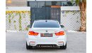 BMW M4 | 2,936  P.M | 0% Downpayment | Full Option | Immaculate Condition!