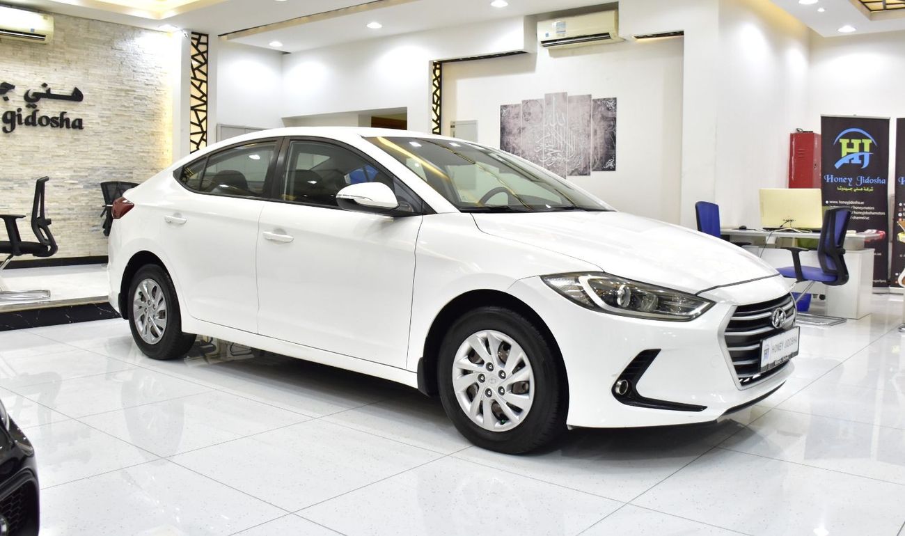 هيونداي إلانترا EXCELLENT DEAL for our Hyundai Elantra ( 2017 Model ) in White Color GCC Specs