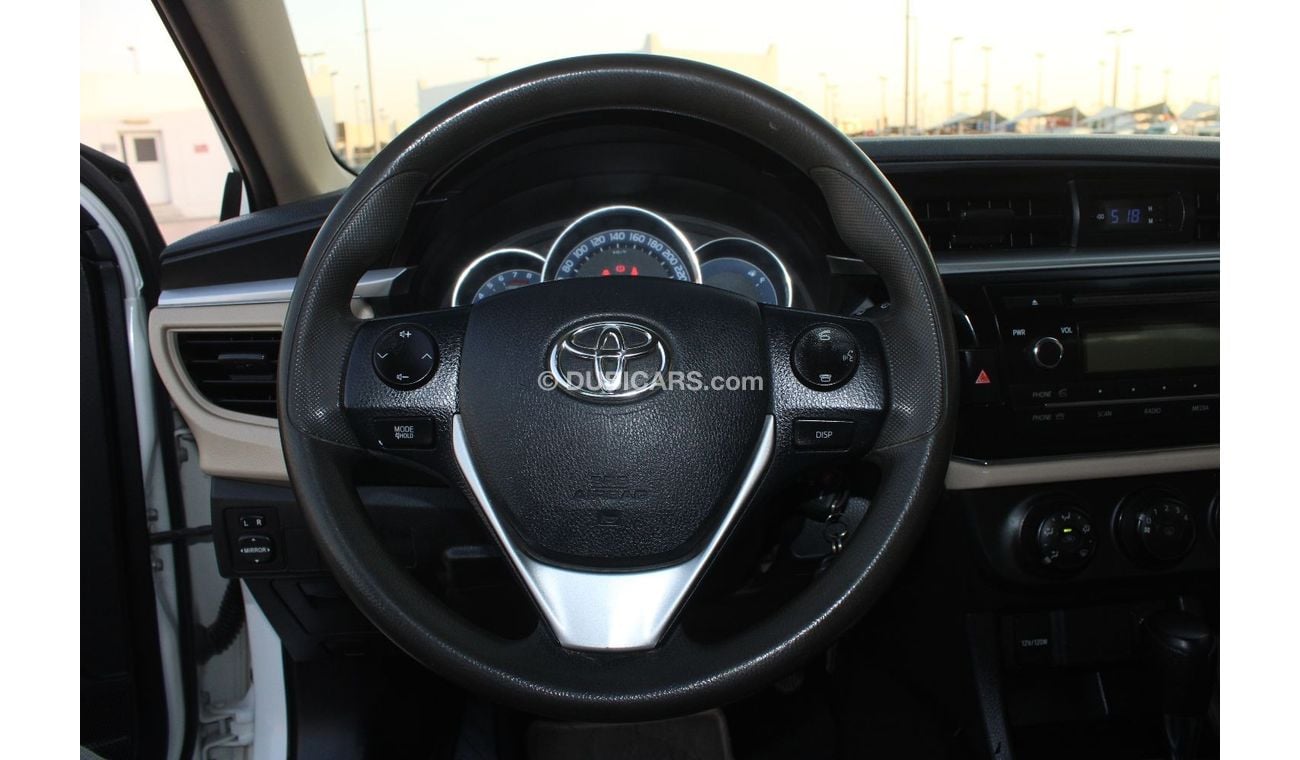تويوتا كورولا تويوتا كورولا 2016 خليجي 1600 سي سي  بحالة ممتازة بدون حوادث نظيفه جدا من الداخل والخارج