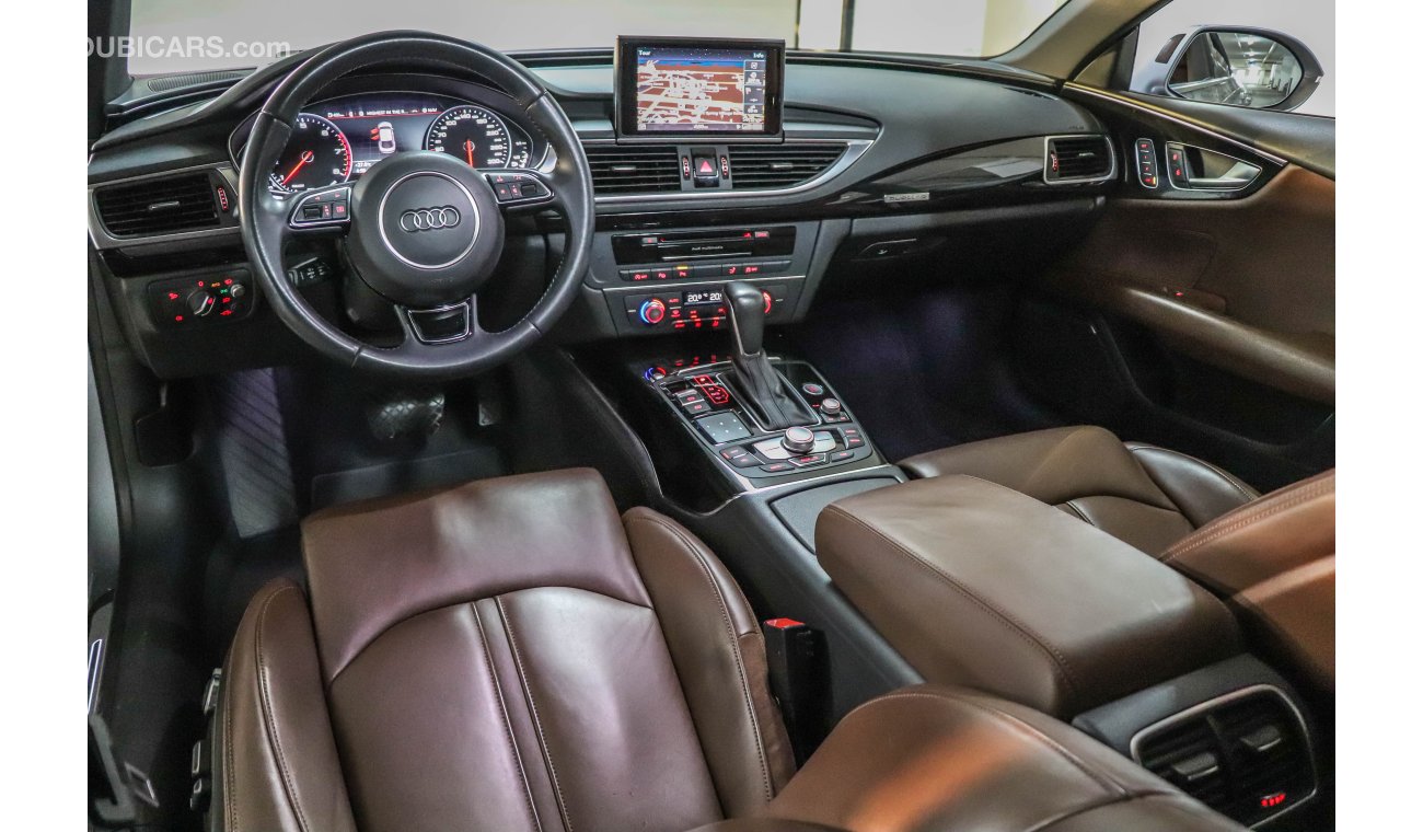 Audi A7 50 TFSI 2016 GCC under Agency Warranty with Zero Down-Payment.