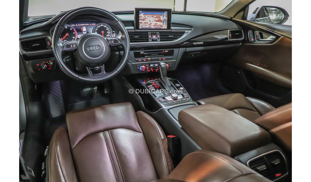 Audi A7 50 TFSI 2016 GCC under Agency Warranty with Zero Down-Payment.