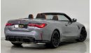 BMW M4 2022 BMW M4 Competition Cabriolet, May 2027 BMW Warranty & Service Package, GCC