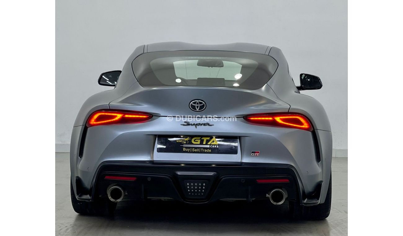 Toyota Supra GR 2020 Toyota Supra GR. 3.0 Turbo 6 Cylinder, 8 Speed Auto with 335 BHP. 0-100km in 4.3 Seconds!