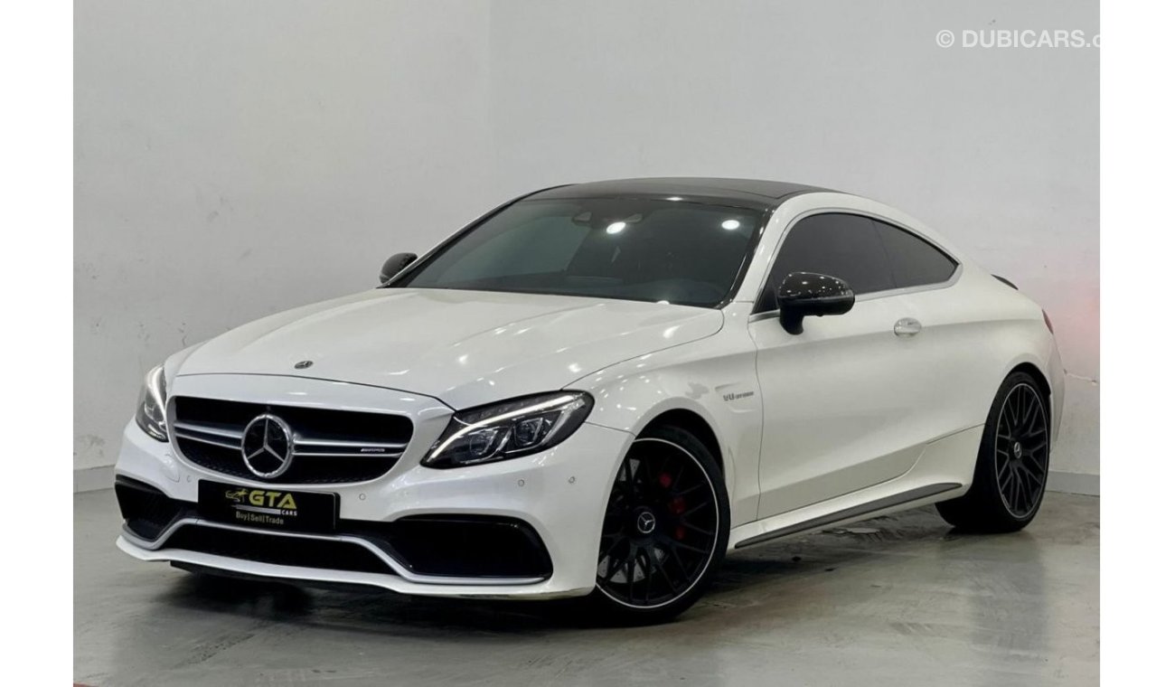 مرسيدس بنز C 63 كوبيه 2018 Mercedes C 63S AMG Coupe, Agency Warranty + Full Service History, GCC