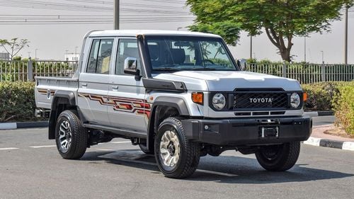 Toyota Land Cruiser Pick Up TLC79 DC ECTAGR011 – 2026 Toyota LC79 Double Cab Pick Up – High Options - 2.8L Diesel Auto – Silver