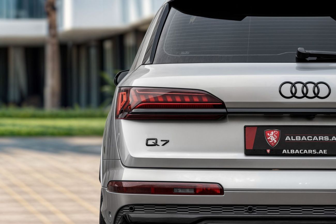 أودي Q7 55 TFSI S LINE | 3,623 P.M  | 0% Downpayment | IMMACULATE!