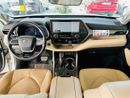 تويوتا هايلاندر 2023 Toyota Highlander VXR - White inside Beige
