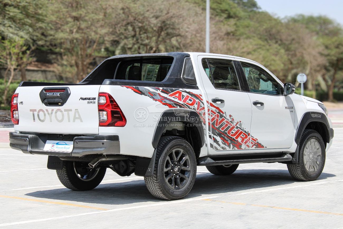 Toyota Hilux LHD 4.0L PETROL V6 4X4 DC ADVENTURE EXCLUSIVE WITH AIR COMPRESSOR AT 2025MY