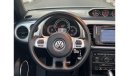 فولكس واجن بيتيل VOLKSWAGEN BEETLE 2.0 TURBO GCC 2016 FULL SERVICE HISTORY ATTRACTIVE PRICE