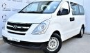 Hyundai H-1 2.4L 2016 MODEL 9 SEATER STARTING FROM 52,900 DHS