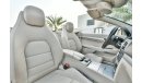 Mercedes-Benz E 400 Coupe Convertible - GCC - AED 2,624 Per Month - 0% DP