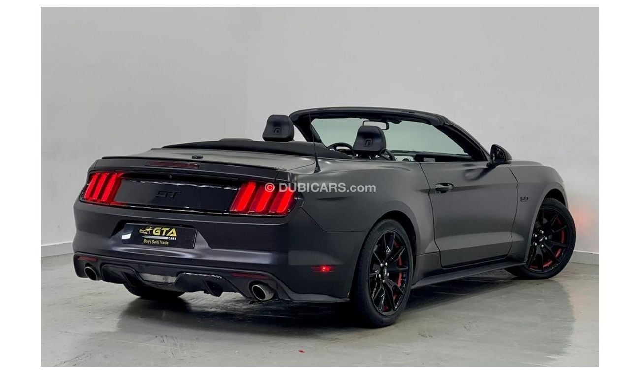Ford Mustang 2017 Ford Mustang GT Convertible, Full Service History, Low KMs GCC Specs