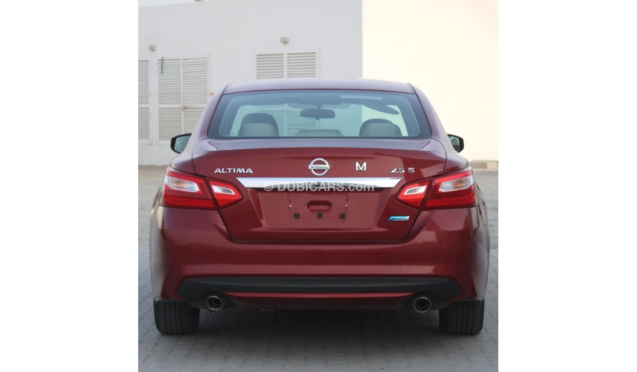 Nissan Altima S NISSAN ALTIMA 2017 RED GCC 2.5L EXCELLENT CONDITION WITHOUT ACCIDENT