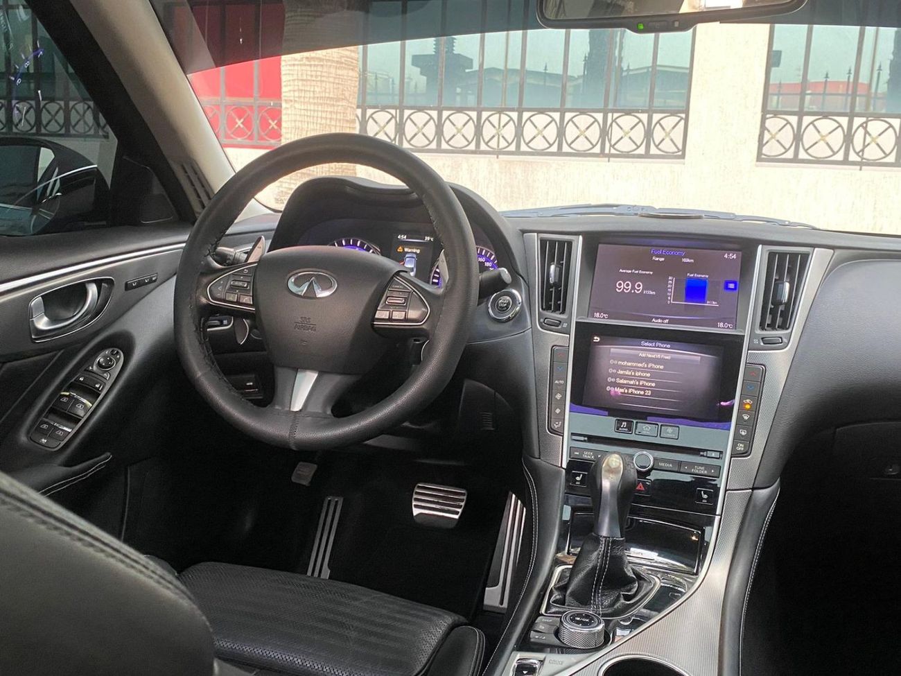 Infiniti Q50 Red Sport 400