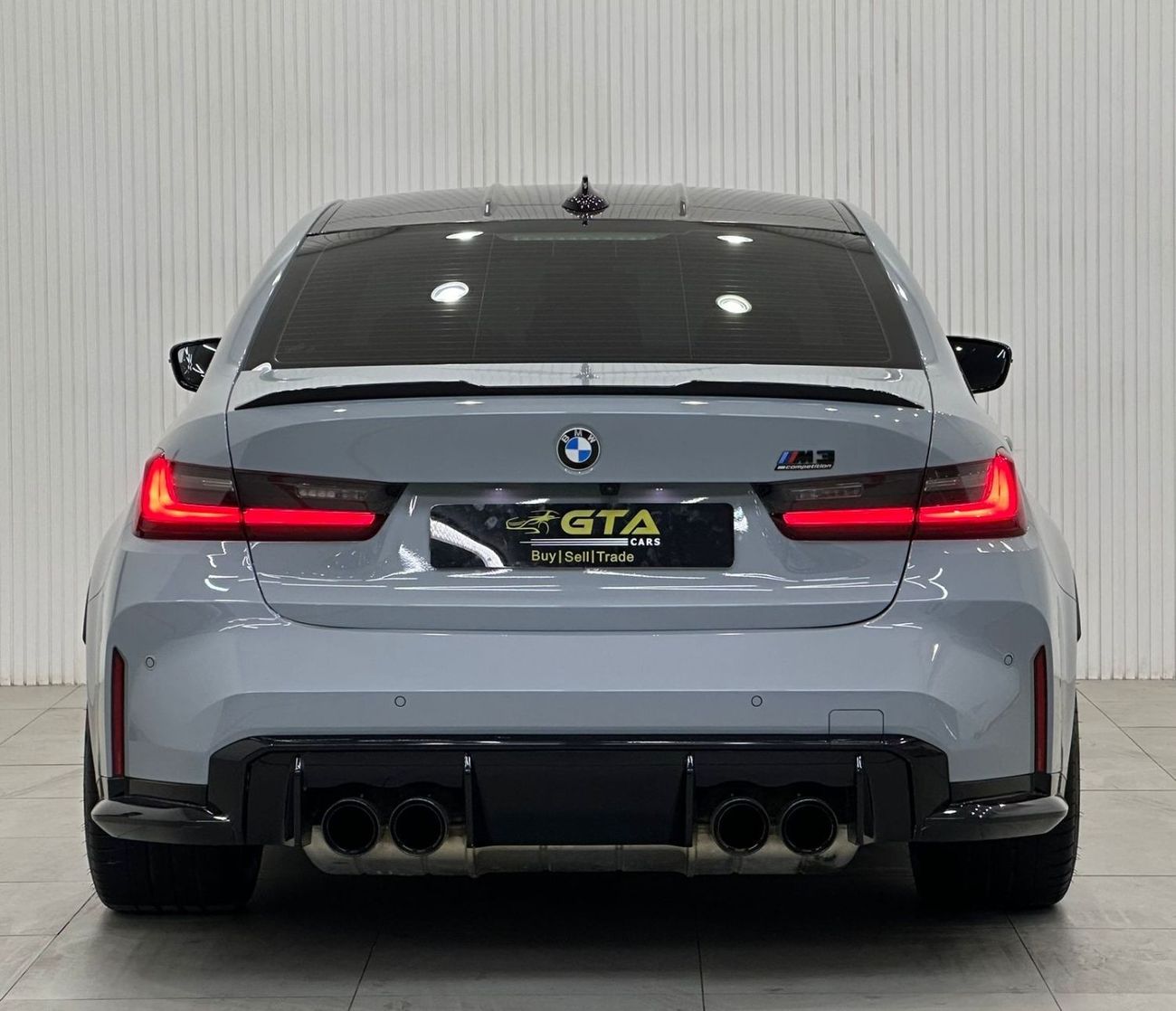 BMW M3 2022 BMW M3 Competition XDrive, FEB 2027 BMW Warranty + Service Contract, GCC