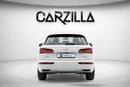 Audi Q5 45 TFSI Quattro 2.0L  l AED 1,410 P.M l 0% Down Payment l Quattro l 1 Year Warranty
