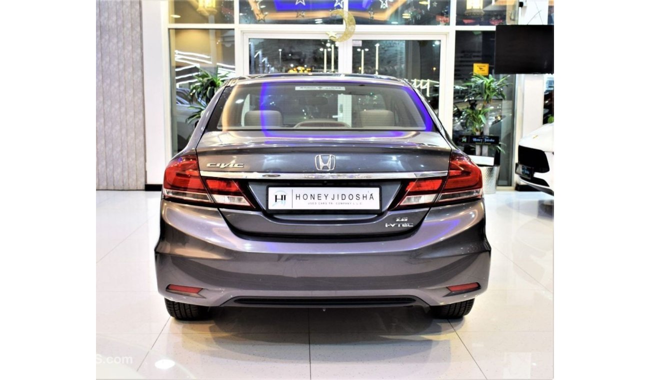 هوندا سيفيك AMAZING Honda Civic 2013 Model!! in Grey Color! GCC Specs