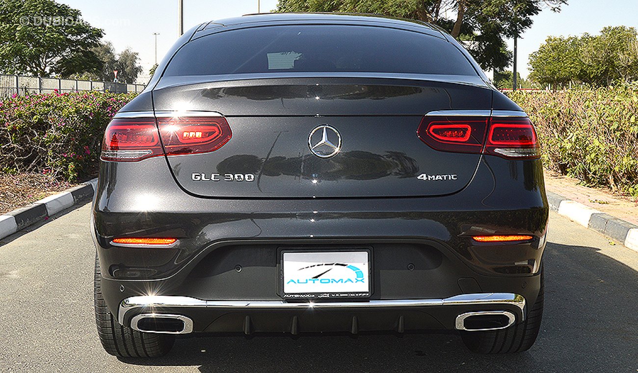 Mercedes-Benz GLC 300 AMG 2020, 4MATIC, GCC 0km w/ 2Yrs Unlimited Mileage WTY + 3Yrs Service @ EMC