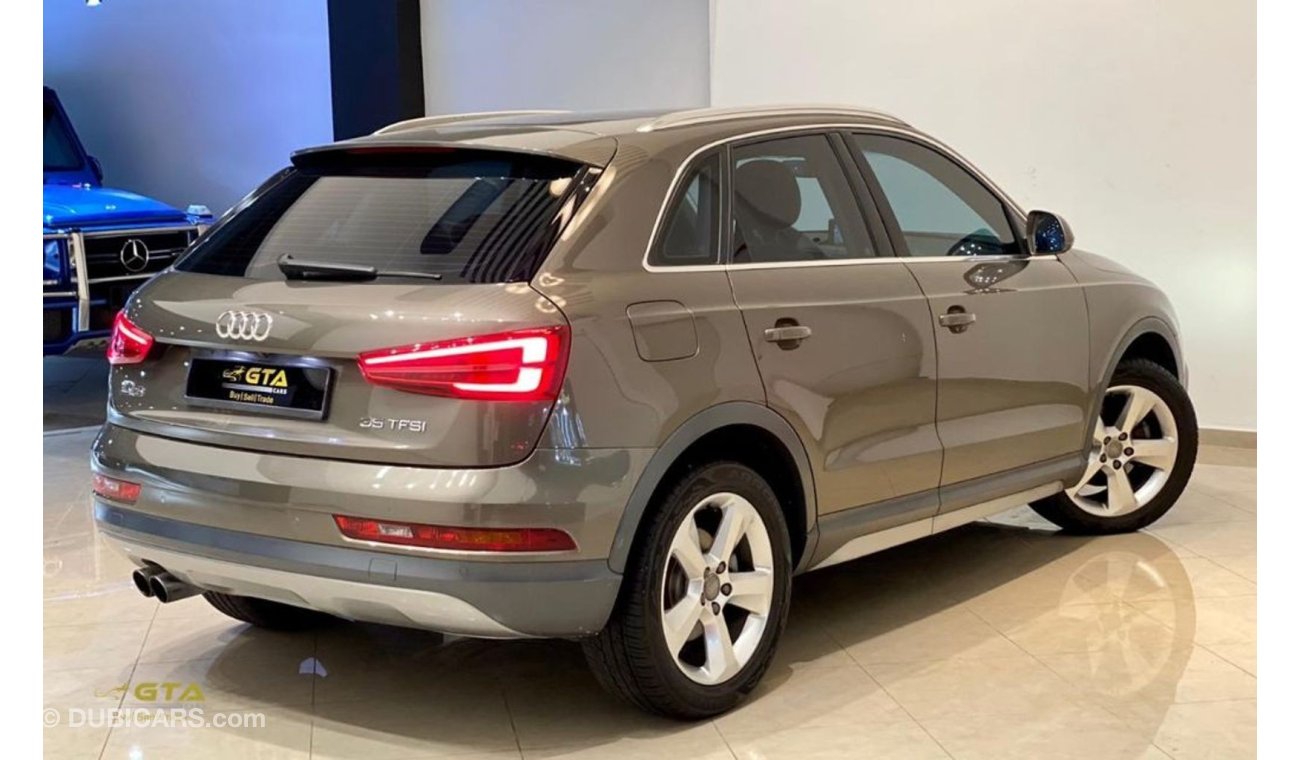 Audi Q3 2016 Audi Q3 35TFSI Quattro, Warranty, Full Audi History, GCC