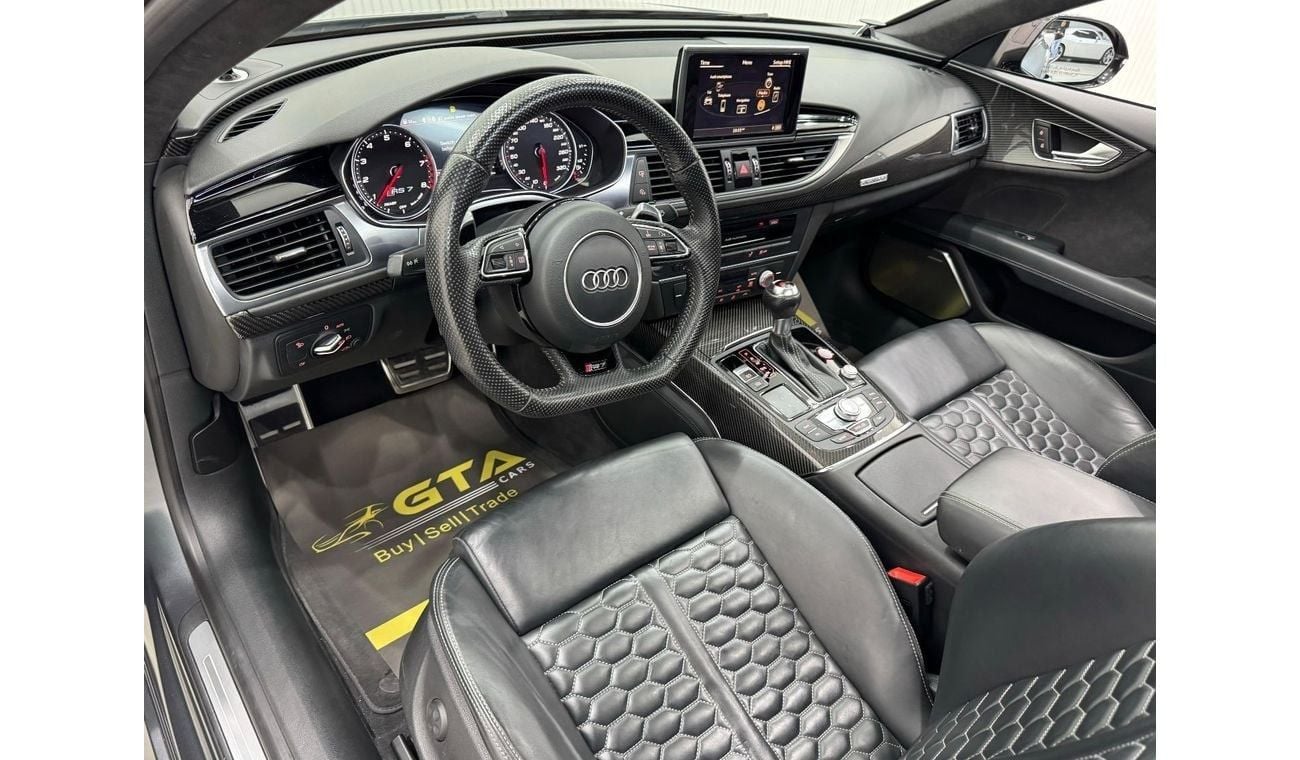 أودي RS7 TFSI Performance 4.0L 2016 Audi RS7 Quattro, Full Service History, Carbon Fiber Package, Excellent C