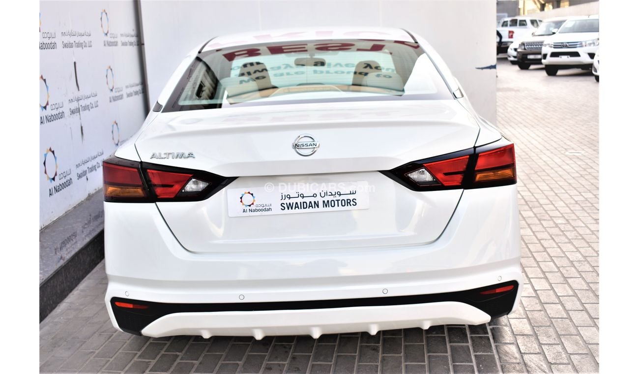 Nissan Altima AED 1089 PM 2.5L AT A/W GCC DEALER WARRANTY
