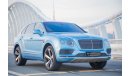 Bentley Bentayga Special Edition Bentley Bentayga V12 GCC Full Option Edition