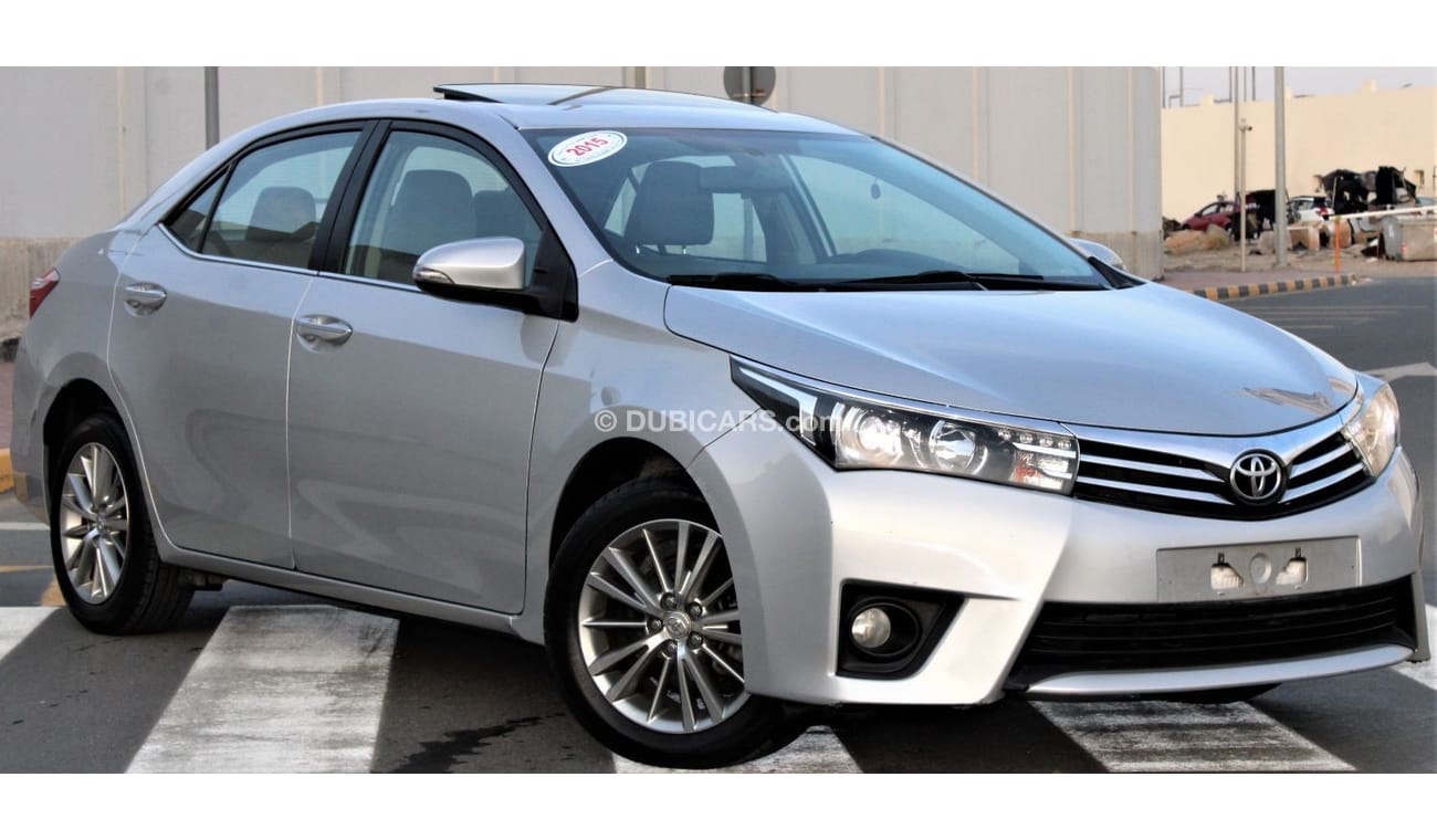 تويوتا كورولا تويوتا كورولا 2015 خليجي 2.0 فل أوبشن بحالة ممتازة بدون حوادث نظيفه جدا من الداخل والخارج