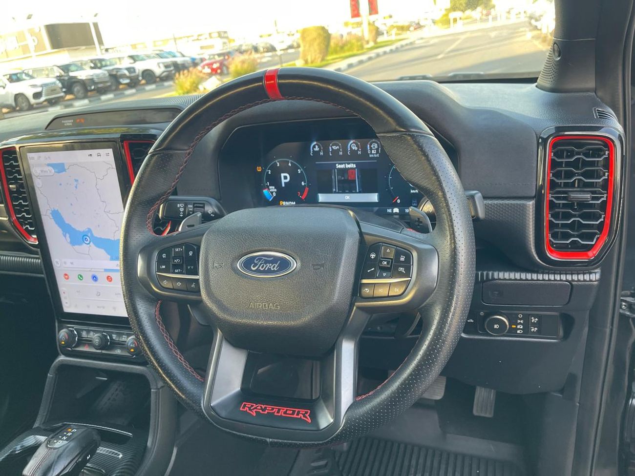 Ford Ranger Raptor Ford Ranger Raptor 2024 Model 3.0L v6 petrol Engine Colour Black push start Transmission Automatic I