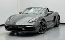 Porsche 718 Boxster Std 2.0L A/T 2025 Porsche 718 Boxster, 2030 Porsche Warranty and Service Pack, Porsche Service Histo