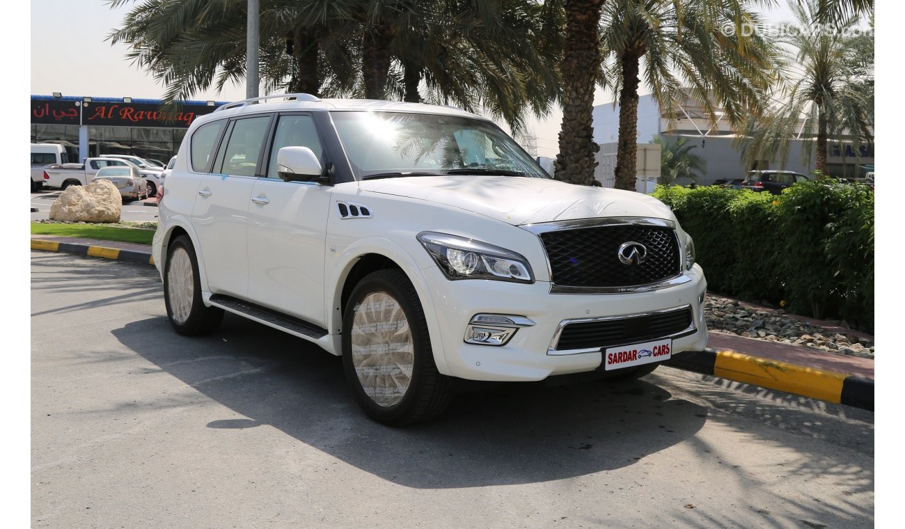 إنفينيتي QX80 5yrs Unlimited Warranty