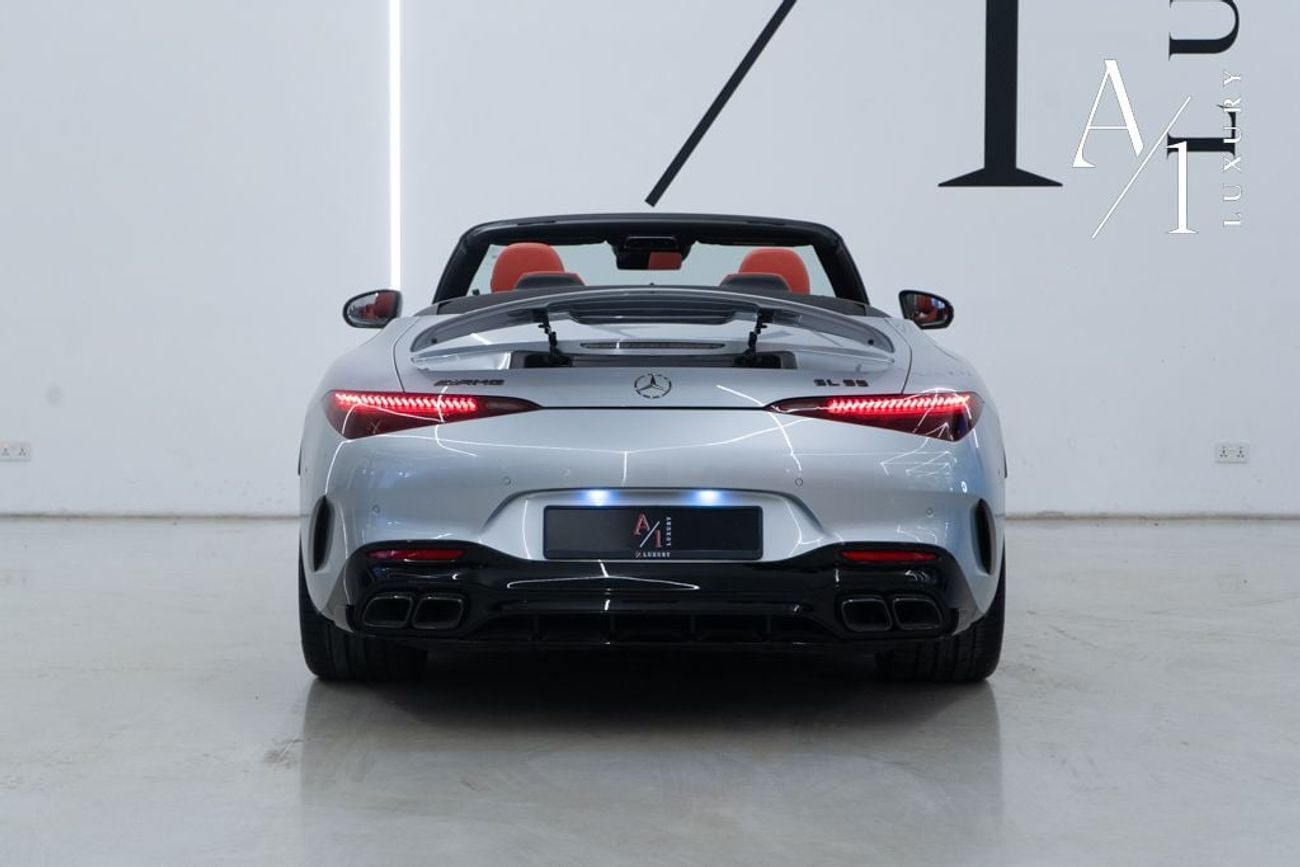 مرسيدس بنز SL 55 AMG Roadster 4Matic+ 2022 Mercedes Benz SL55 AMG 4MATIC+ Roadster, Mercedes Warranty + Service Pack, Ful