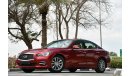 Infiniti Q50 2014 - GCC SPECS - FULL OPTION - BANK LOAN WITH ZERO DOWNPAYMEN - 1139 AED -