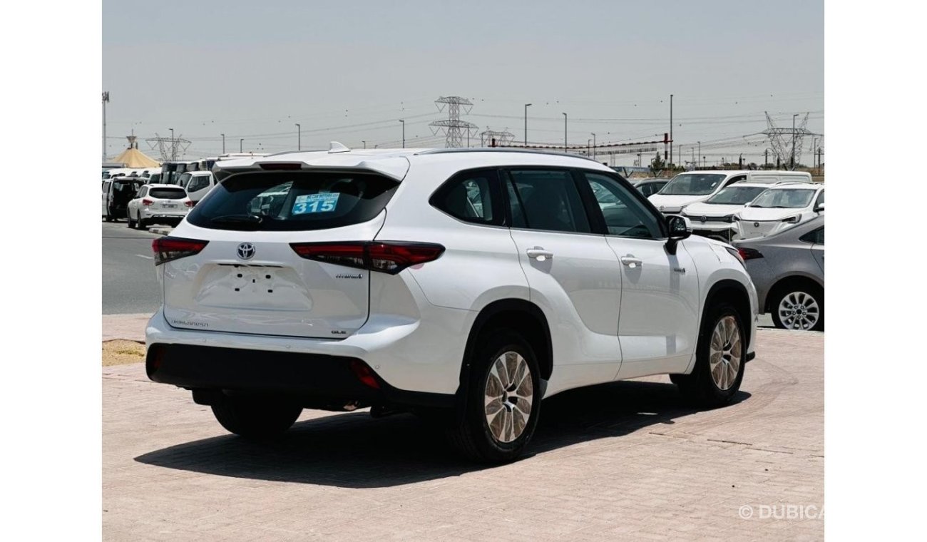 تويوتا هايلاندر TOYOTA HIGHLANDER GLE 4X4 HYBIRD  2023