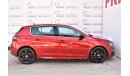 Peugeot 308 AED 1468 PM | 1.6L GT LINE 2020 GCC AGENCY WARRANTY UP TO 2025 OR 100000KM