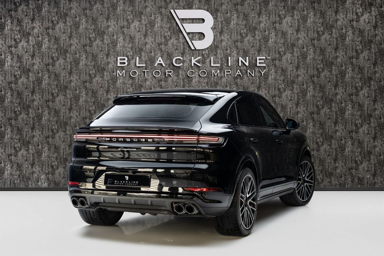 Porsche Cayenne STANDARD BUY NOW, PAY LATER | THE BLACKLINE STANDARD | 2027 Porsche Warranty, Low KM's, GCC
