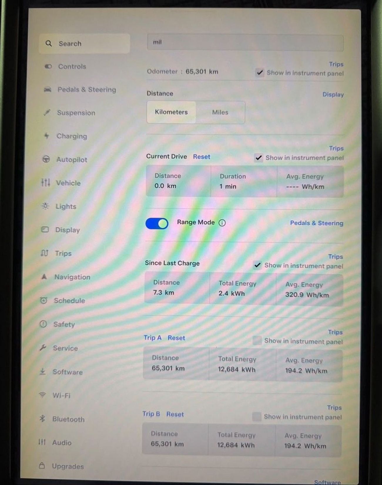 Tesla Model X 75D 2018 Tesla Model X Full Service History, Carbon Fiber Package, Falcon Wing, GCC