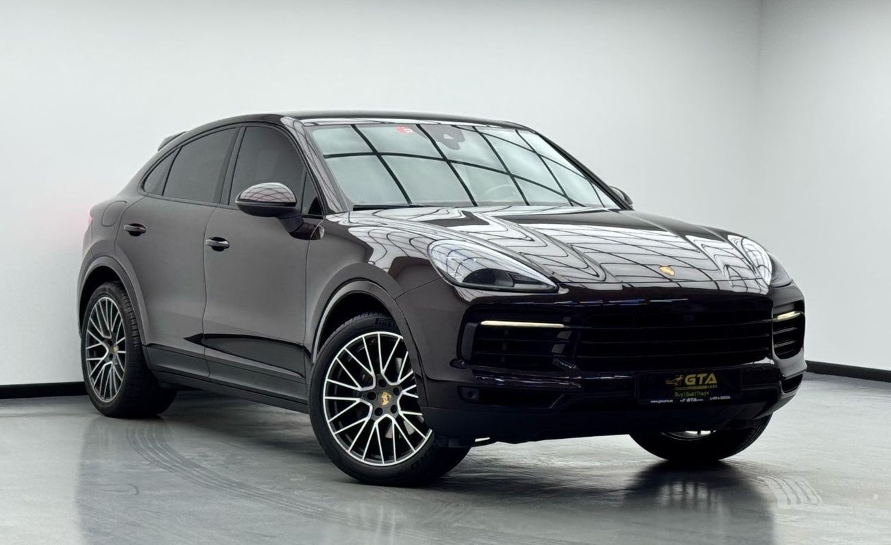 Porsche Cayenne Base Coupe 2021 Porsche Cayenne Coupe, Warranty, Sport Chrono Package, Excellent Condition, GCC