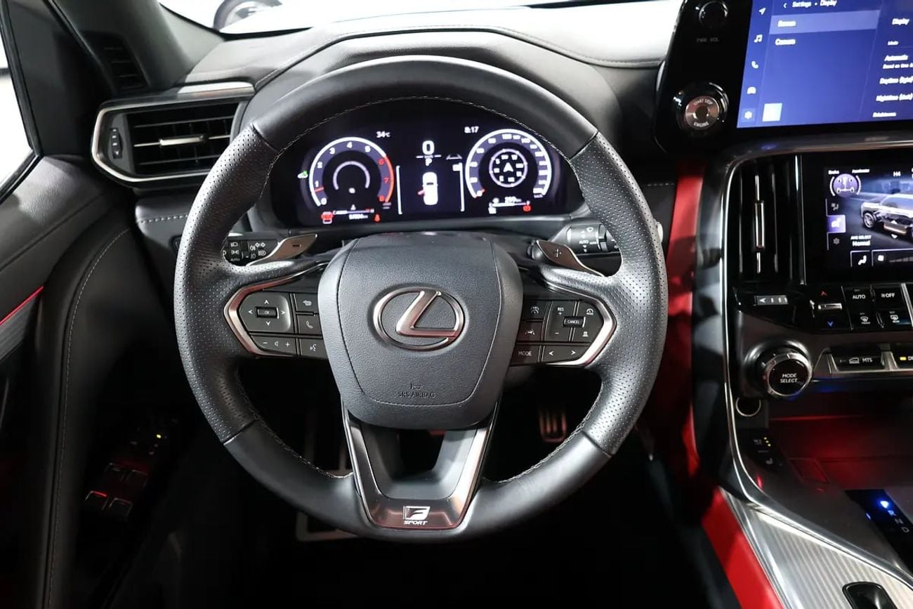 Lexus LX600 F SPORT | GCC SpecsI ALFUTTAIM WARRANTY | PERFECT CONDATION I FREE ACCIDENTS